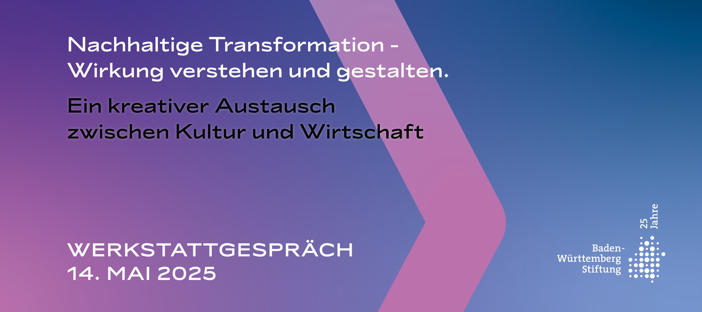 Visual zur Bewerbung der Veranstaltung der Landesgruppe Baden-Württemberg